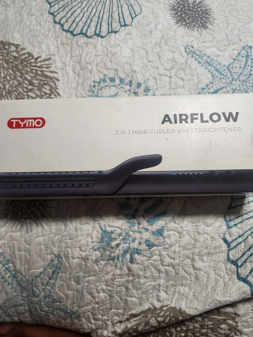 Tymo Airflow 2-in-1 Hair Curler & Straightener - Charcoal